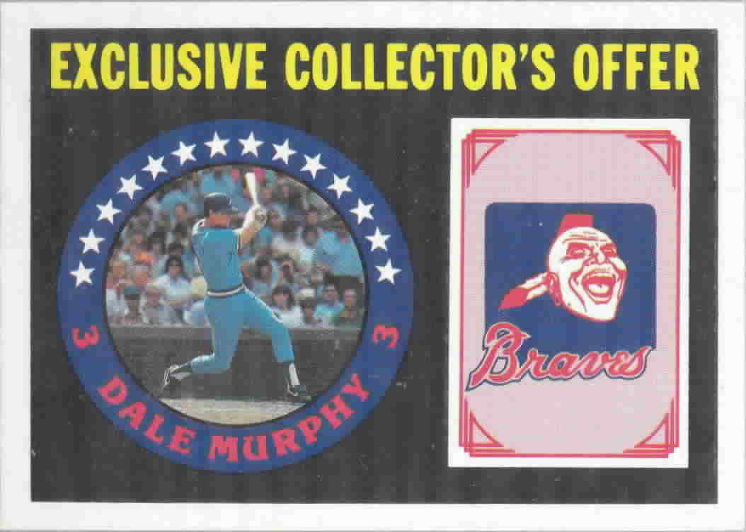 1987 Sportflics Offer Inserts Baseball Cards
